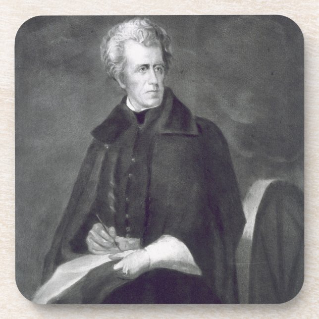 Andrew Jackson, 7th President of the United States Coaster (Front)