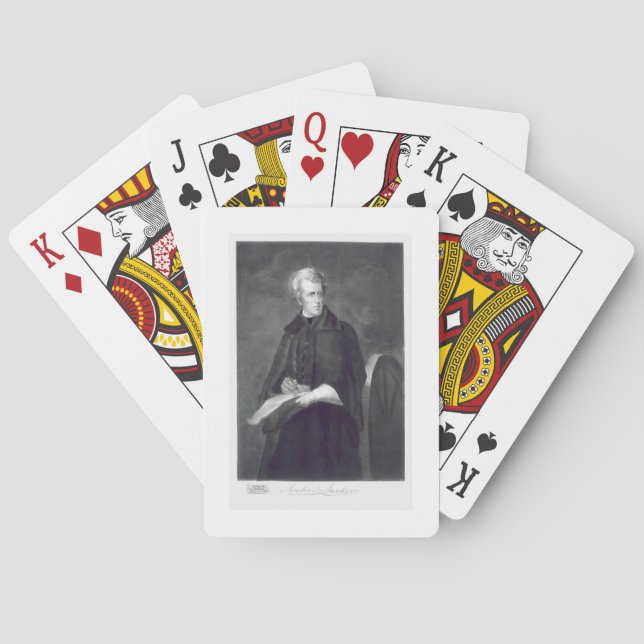Andrew Jackson, 7th President of the United States Playing Cards (Back)