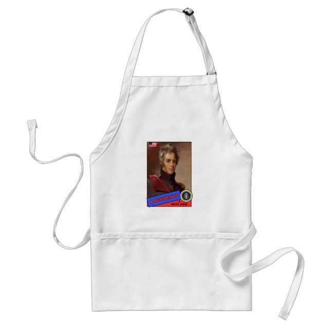 Andrew Jackson Baseball Card Standard Apron (Front)