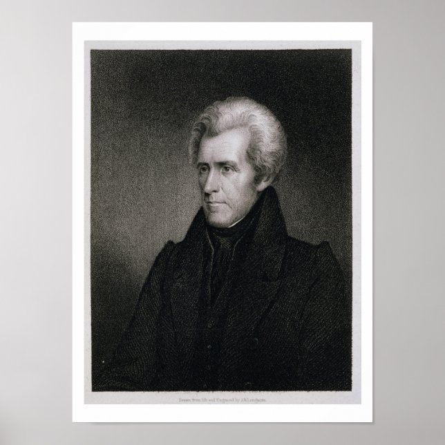 Andrew Jackson (engraving) Poster (Front)