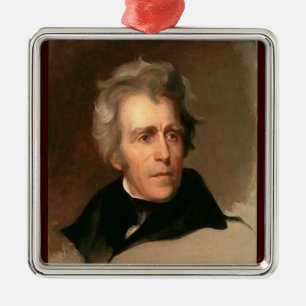 Andrew Jackson Metal Tree Decoration