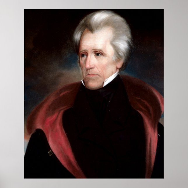 ANDREW JACKSON Painting by Ralph E. W. Earl Print (Front)