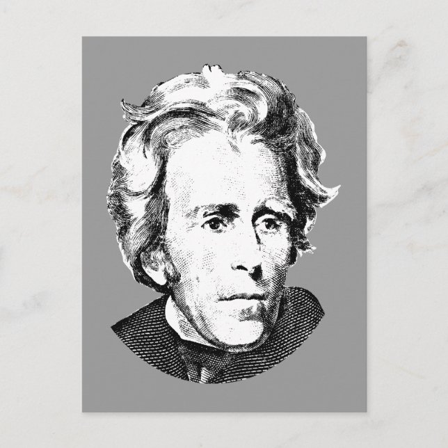 Andrew Jackson Postcard (Front)