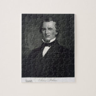 Andrew Johnson (1808-75), 17th President of the Un Jigsaw Puzzle