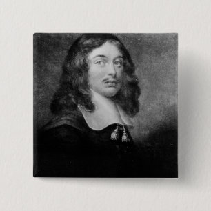 Andrew Marvell , engraved by John Raphael Smith 15 Cm Square Badge