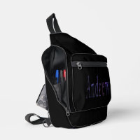 Andrew Name In Nebula Blue,