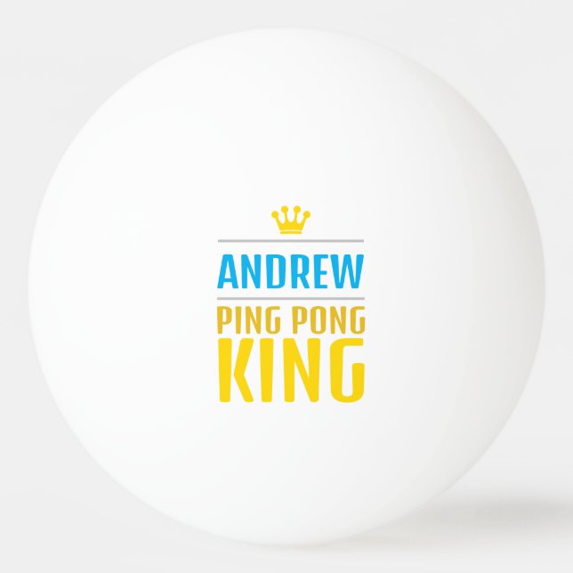 Andrew Ping Pong Ball (Front)