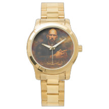 Andrew Tate Oversized Gold Bracelet Watch