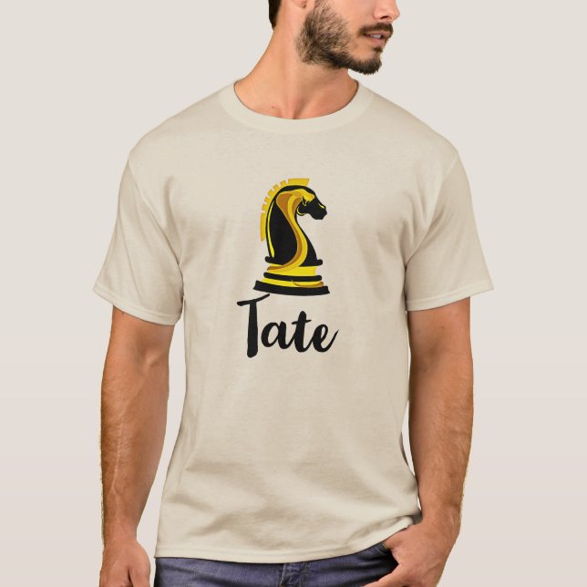 Andrew Teams Tate Logo Knight Chess TOP G Cobra  (Front)