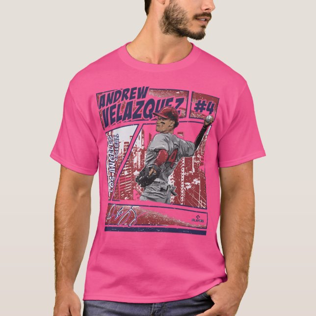 Andrew Velazquez Los Angeles A Comic T-Shirt (Front)