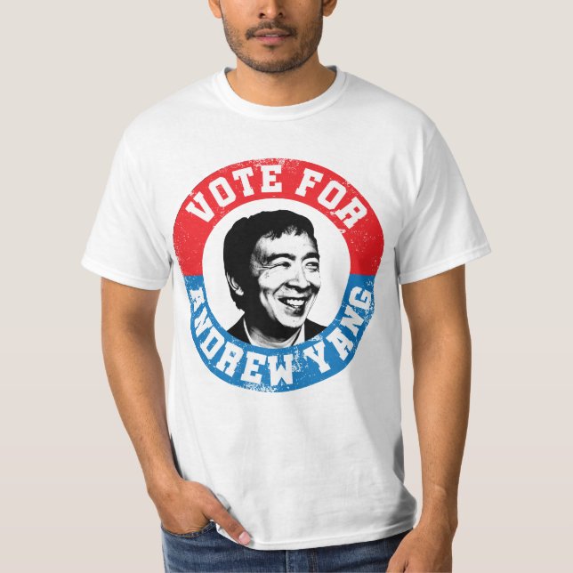 Andrew Yang For President 2020 T-shirt (Front)