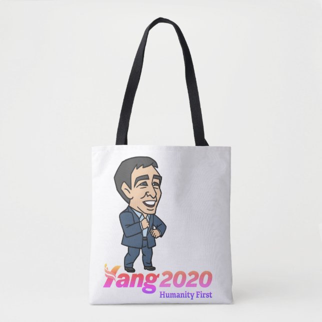 Andrew Yang for President Tote Bag (Front)