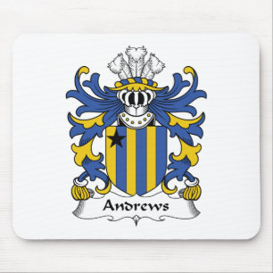 Andrews Family Crest Mouse Mat