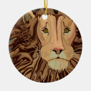 Andrew's Mane Story Ceramic Tree Decoration