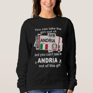 Andria Boarding Pass Andria Girl Andria Sweatshirt