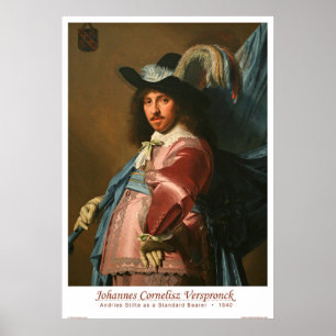 Andries Stilte as a Standard Bearer Poster