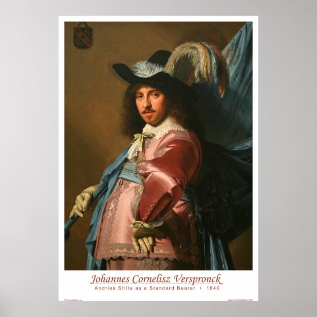 Andries Stilte as a Standard Bearer Poster (Front)
