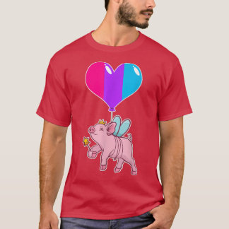 Androgyne Pig Fairy - Nonbinary Gender  T-Shirt