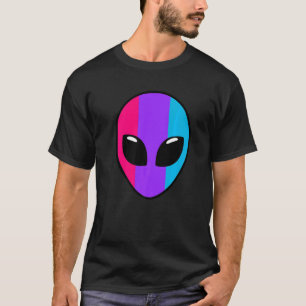 Androgyne Pride Flag Alien Androgyne Flag T-Shirt