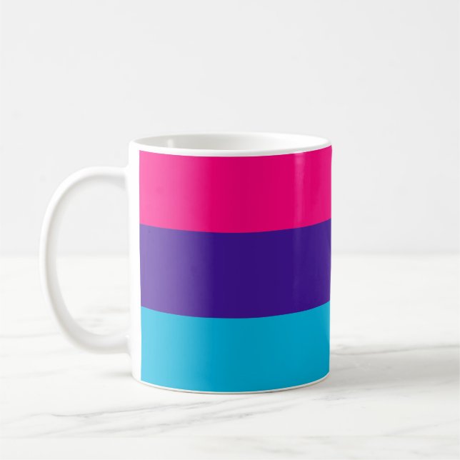 Androgyne Pride Flag Coffee Mug (Left)