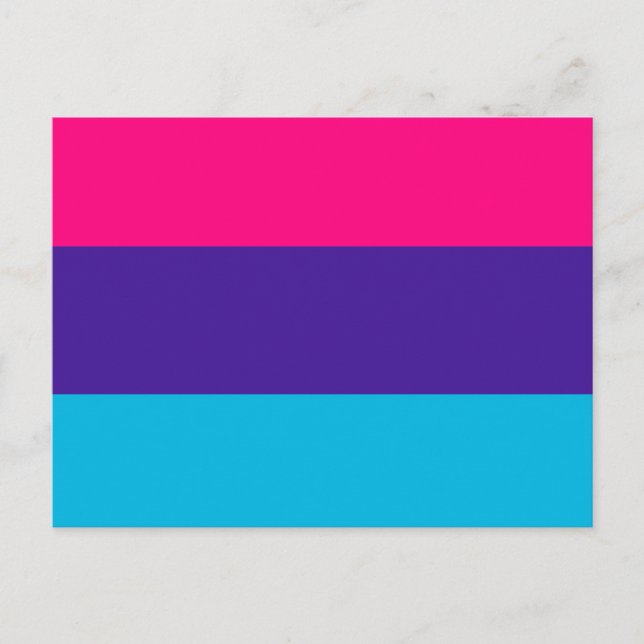 Androgyne Pride Flag Postcard (Front)
