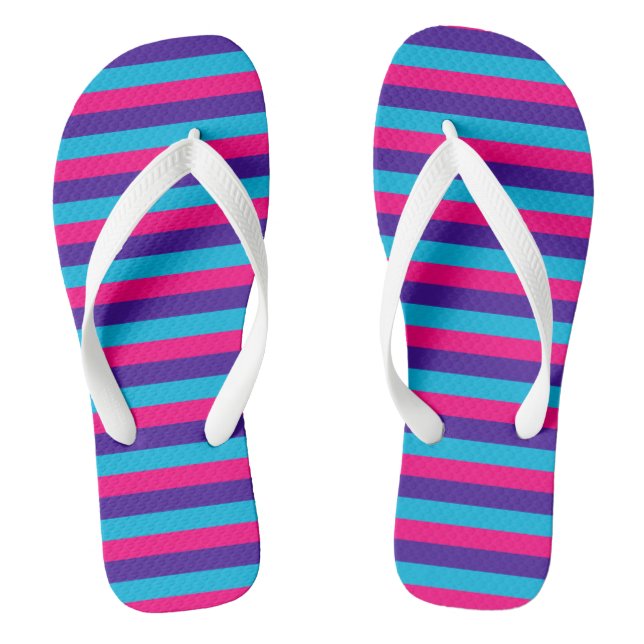 Androgyne Pride Flip Flops (Footbed)