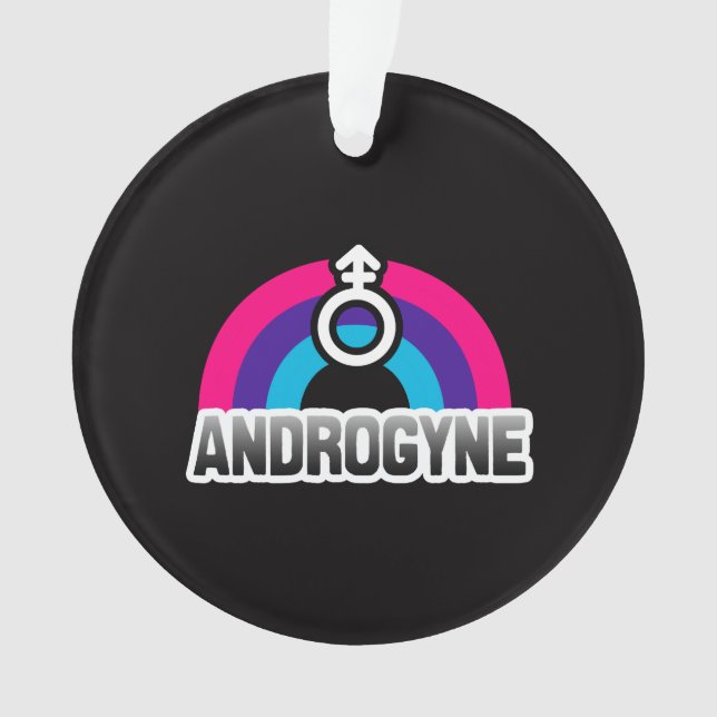 Androgyne Pride Ornament (Front)