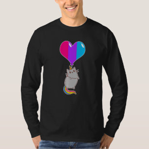 Androgyne Unicorn Cat Nonbinary Gender T-Shirt