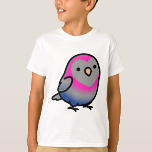 Androgynous LGBT+ Pride Lovebird T-Shirt