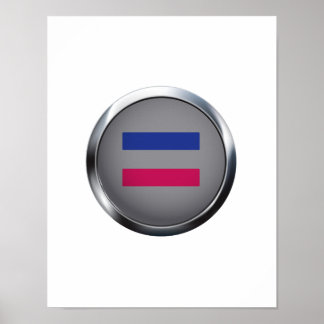 ANDROGYNOUS MEDALLION POSTER