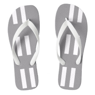 Androgynous Pride Flip Flops