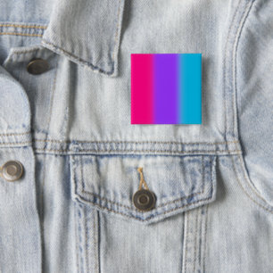 Androgynous Pride Gradient - Androgynous Flag 15 Cm Square Badge