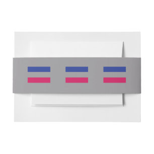 ANDROGYNOUS PRIDE INVITATION BELLY BAND