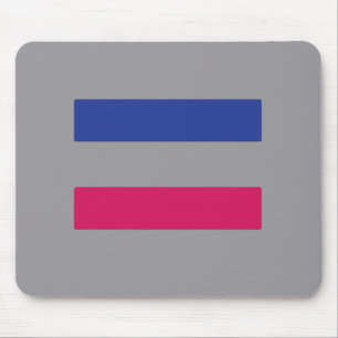 ANDROGYNOUS PRIDE MOUSE MAT