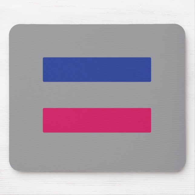 ANDROGYNOUS PRIDE MOUSE MAT (Front)