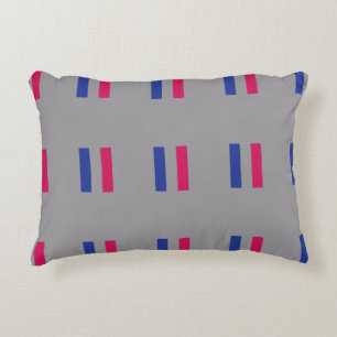 ANDROGYNOUS PRIDE PATTERN DECORATIVE CUSHION