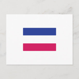 ANDROGYNOUS SYMBOL POSTCARD