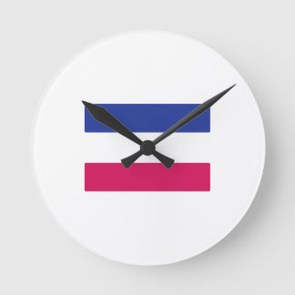 ANDROGYNOUS SYMBOL ROUND CLOCK