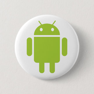 Android 6 Cm Round Badge
