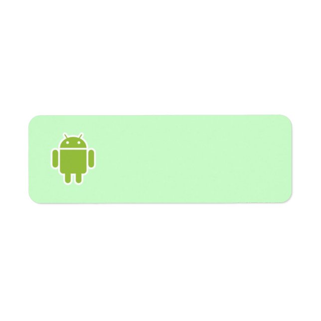 Android address label (Front)