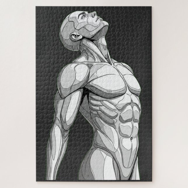 Android Anatomy: 1014 Piece Cyborg Puzzle (Vertical)