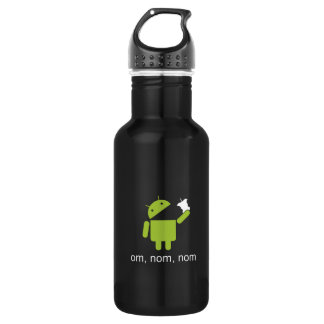 android > apple (dark water bottle) 532 ml water bottle
