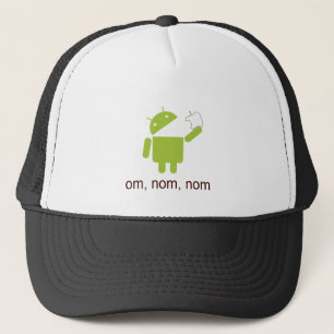 android > apple (trucker hat) trucker hat