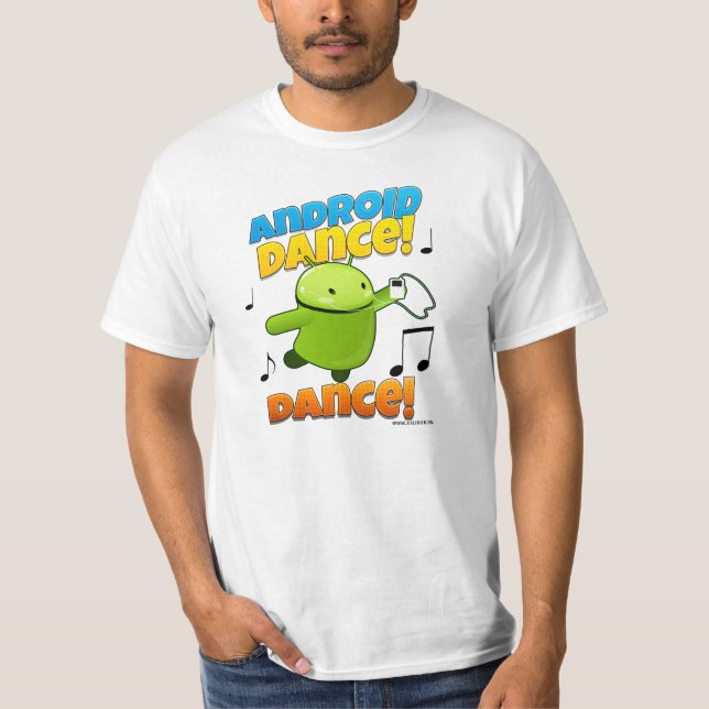 Android Dance Dances Shirt (Front)