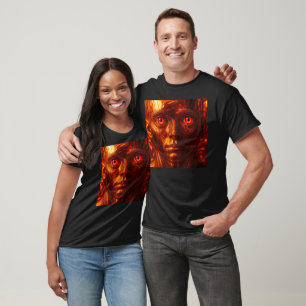 Android fire cyberpunk T-Shirt