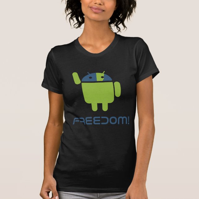 Android=Freedom T-Shirt (Front)