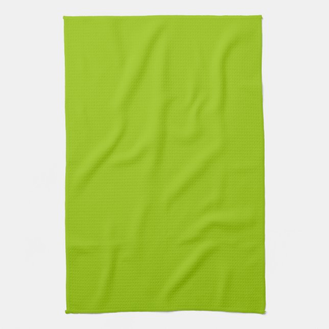 Android Green Colour Ready to Customise if you lik Tea Towel (Vertical)