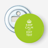Android Green Keep Calm And Your Text