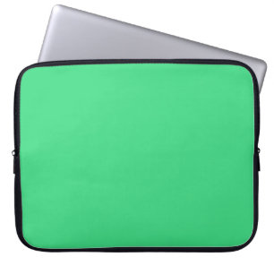 Android green (solid color)  laptop sleeve