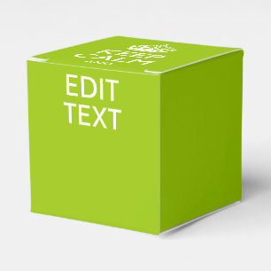 Android Green Style Keep Calm And Your Text Favour Box